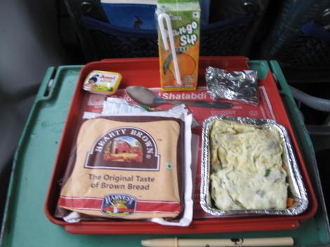 Breakfast - on pair with Airline food