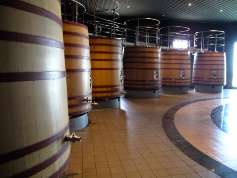 Only half of the barrel room